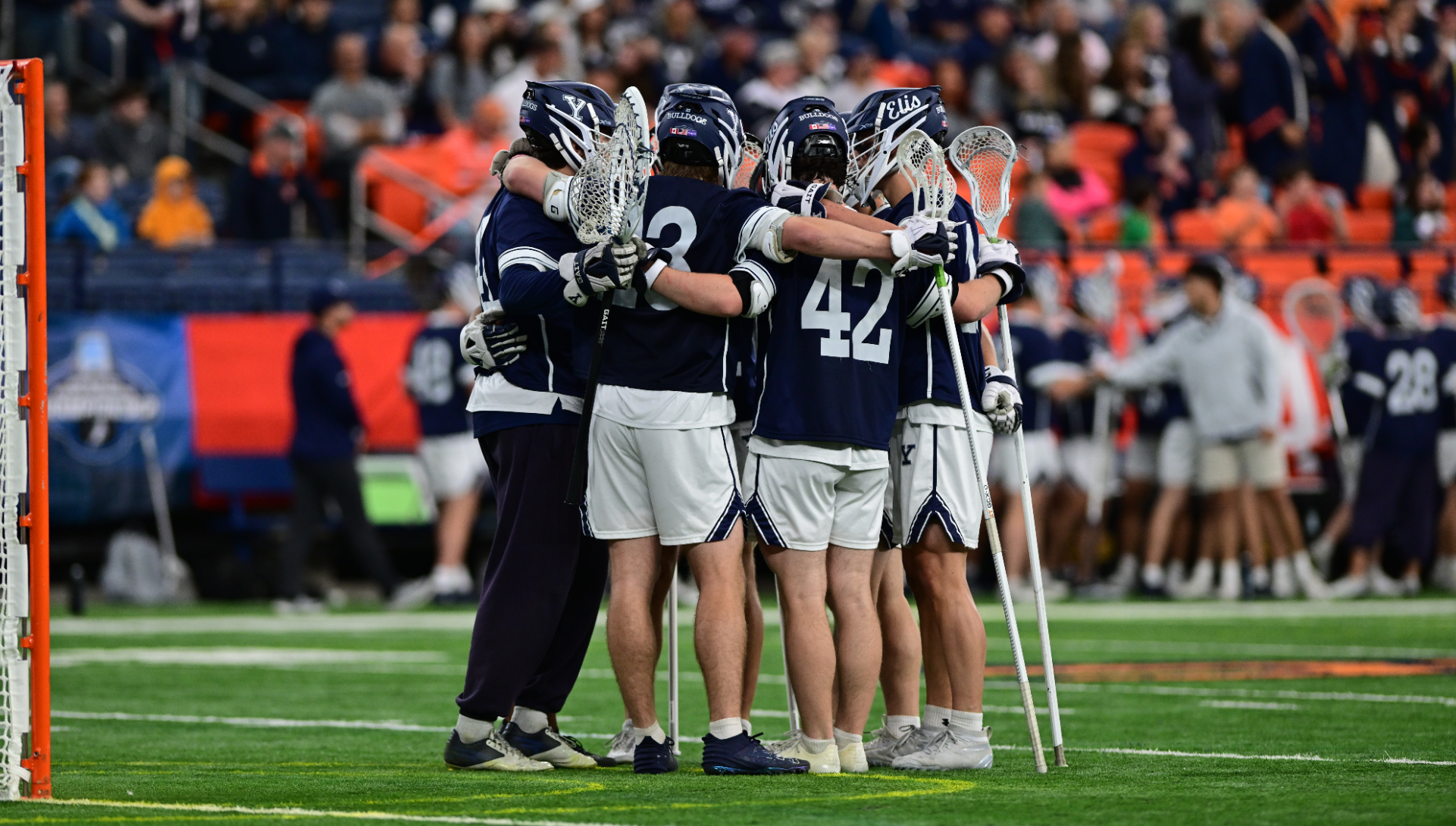 MLAX Huddle at Syracuse NCAA First Round 2026