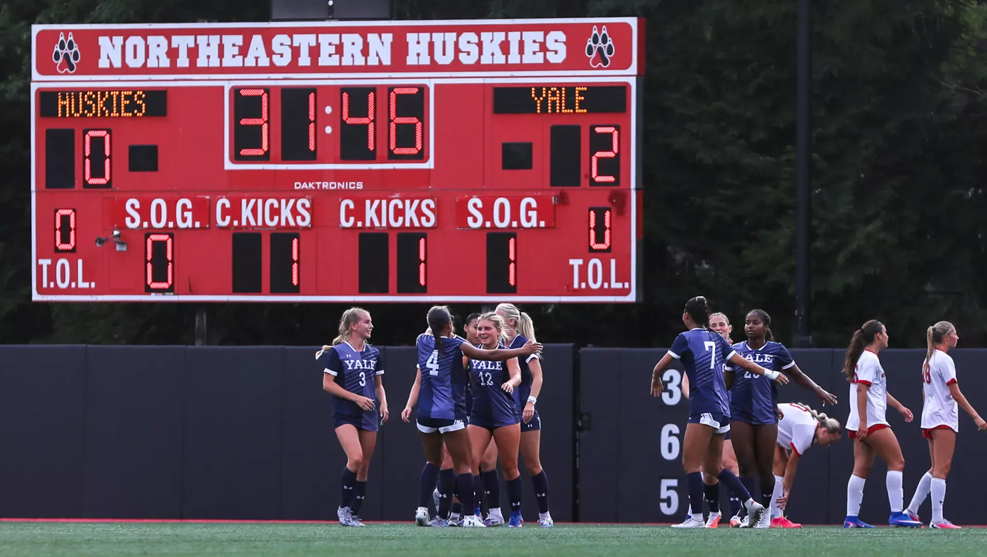 Women's Soccer at Northeastern 8.27