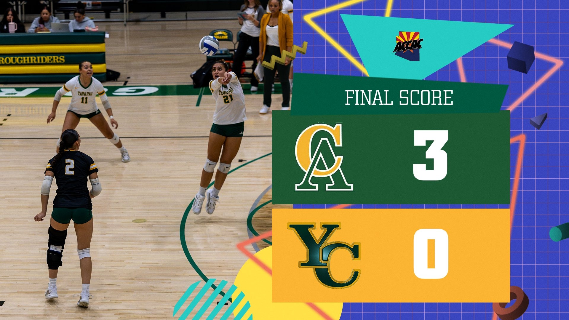 yc vb score vs cac match 1