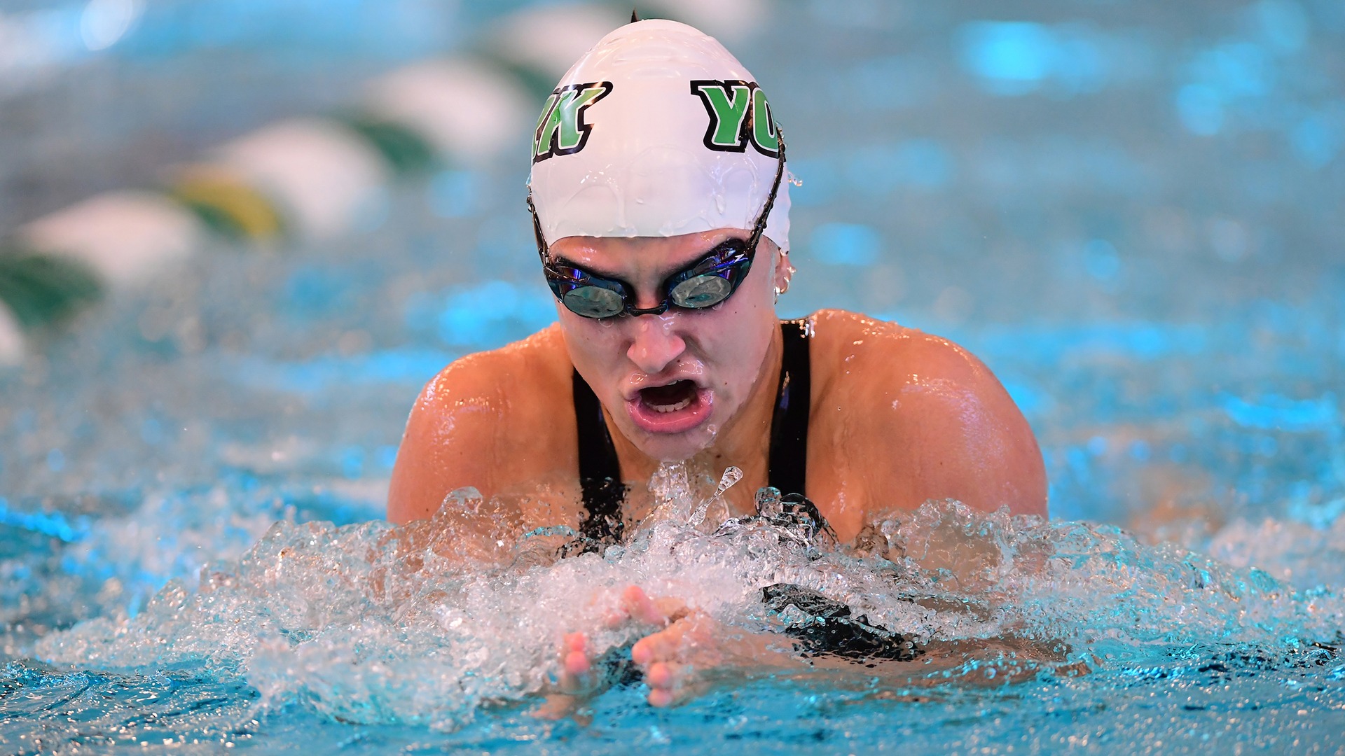 Women's Swimming Caps Successful Spartan Splash York College of
