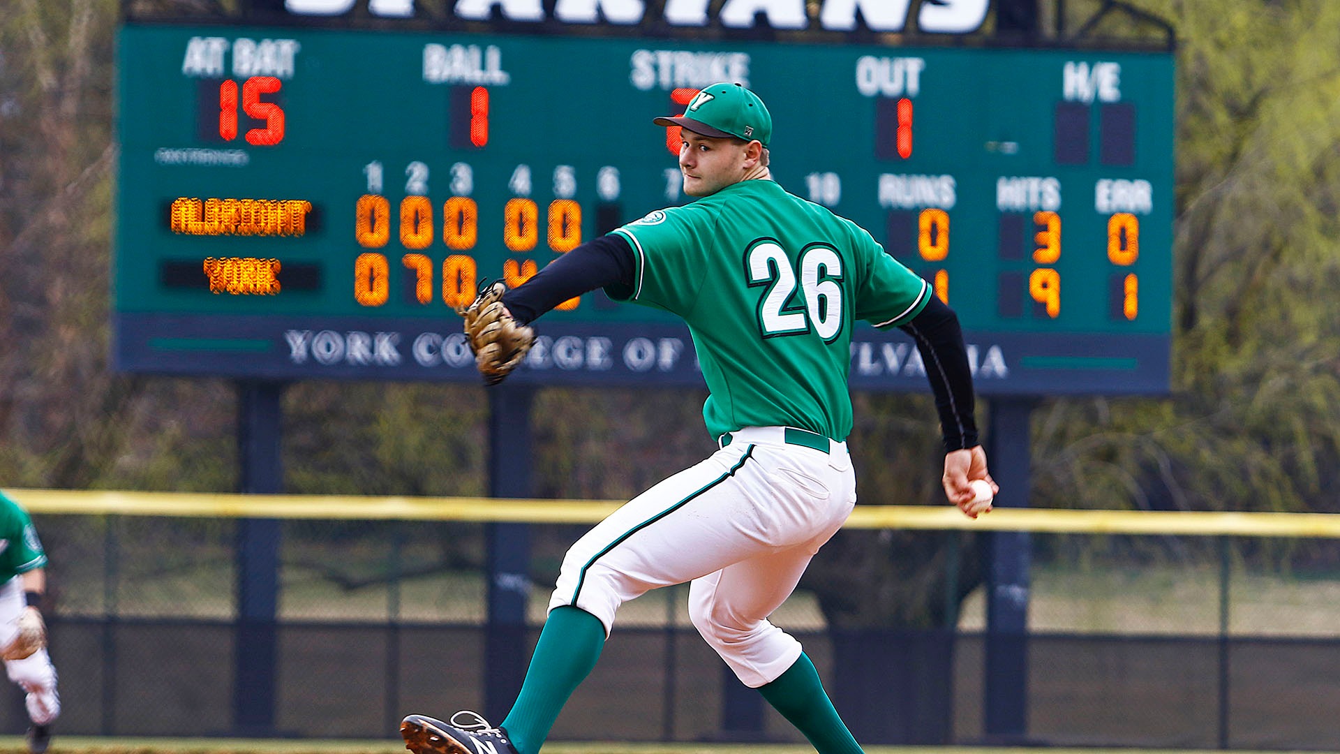 Zach Reed 2023 Baseball York College of Pennsylvania