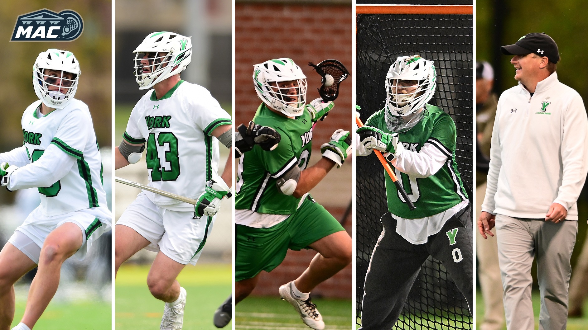 Men's Lacrosse Places 11 on the AllMAC Teams with Five Individual