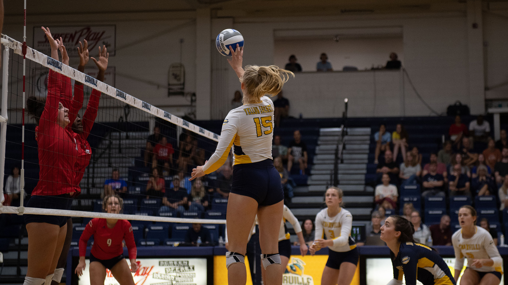 Cedarville rallies for fiveset win at KWC Cedarville University