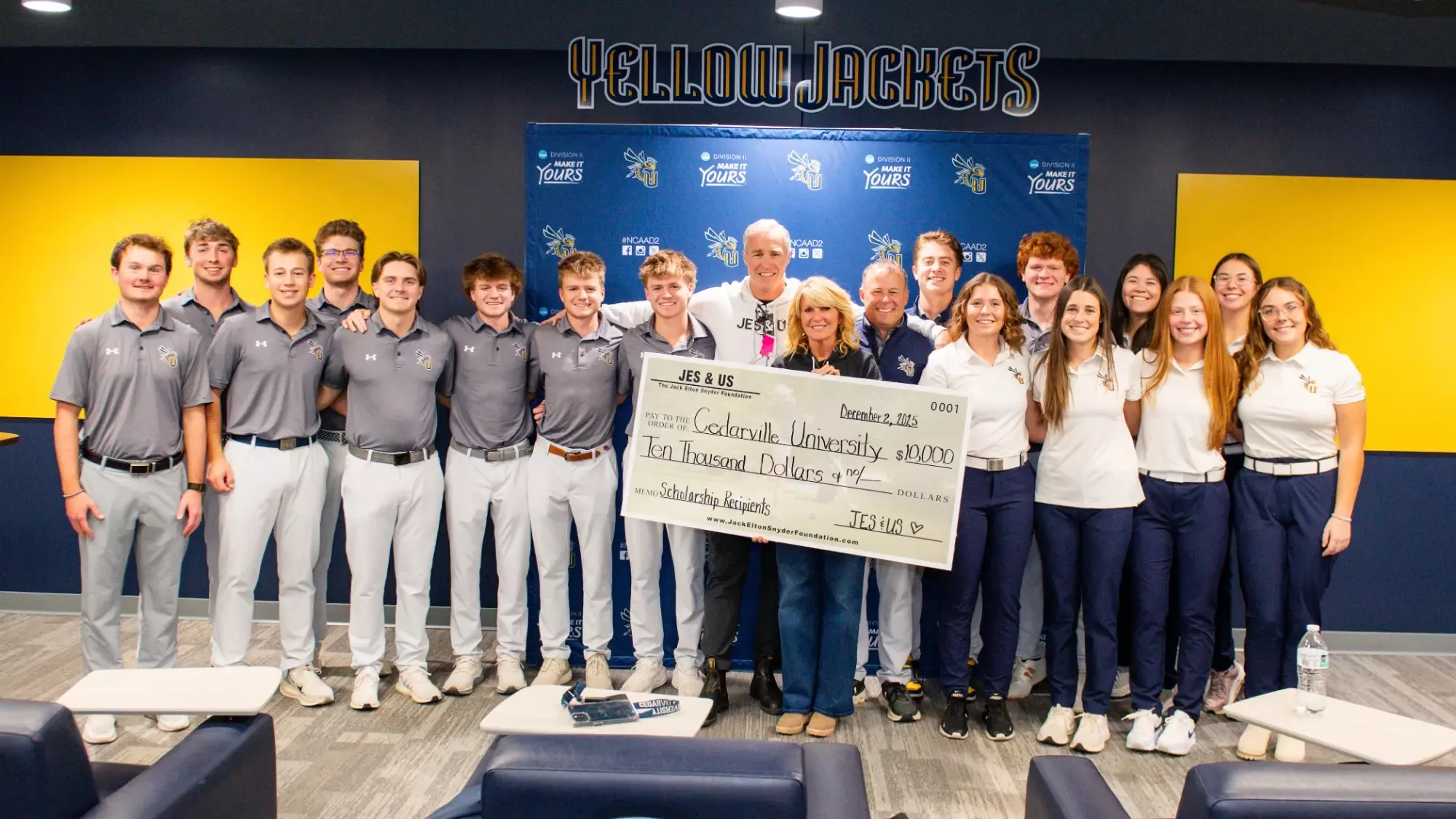 Snyder Foundation Golf Donation