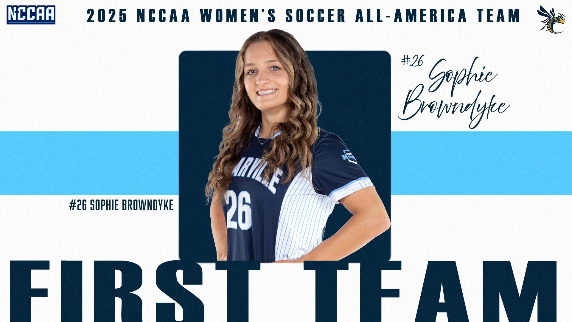 Sophie Browndyke - 2025 NCCAA Women's Soccer All-America Team