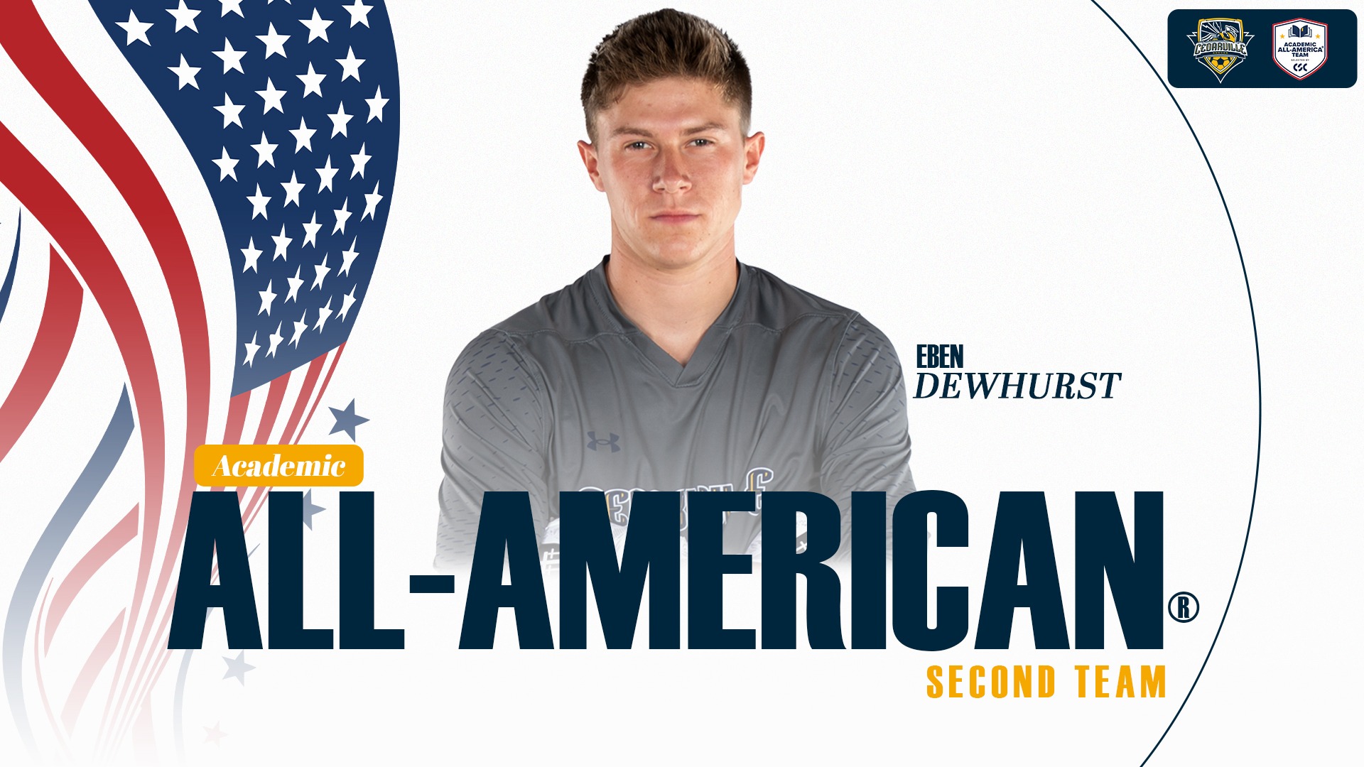 Eben Dewhurst - 2025 Men's Soccer Academic All-America Team