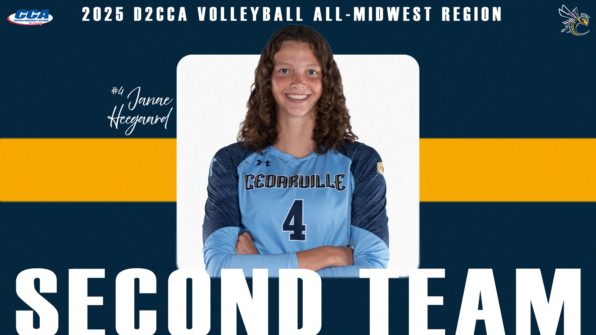 Janae Heegaard - 2025 D2CCA Midwest Region Second Team