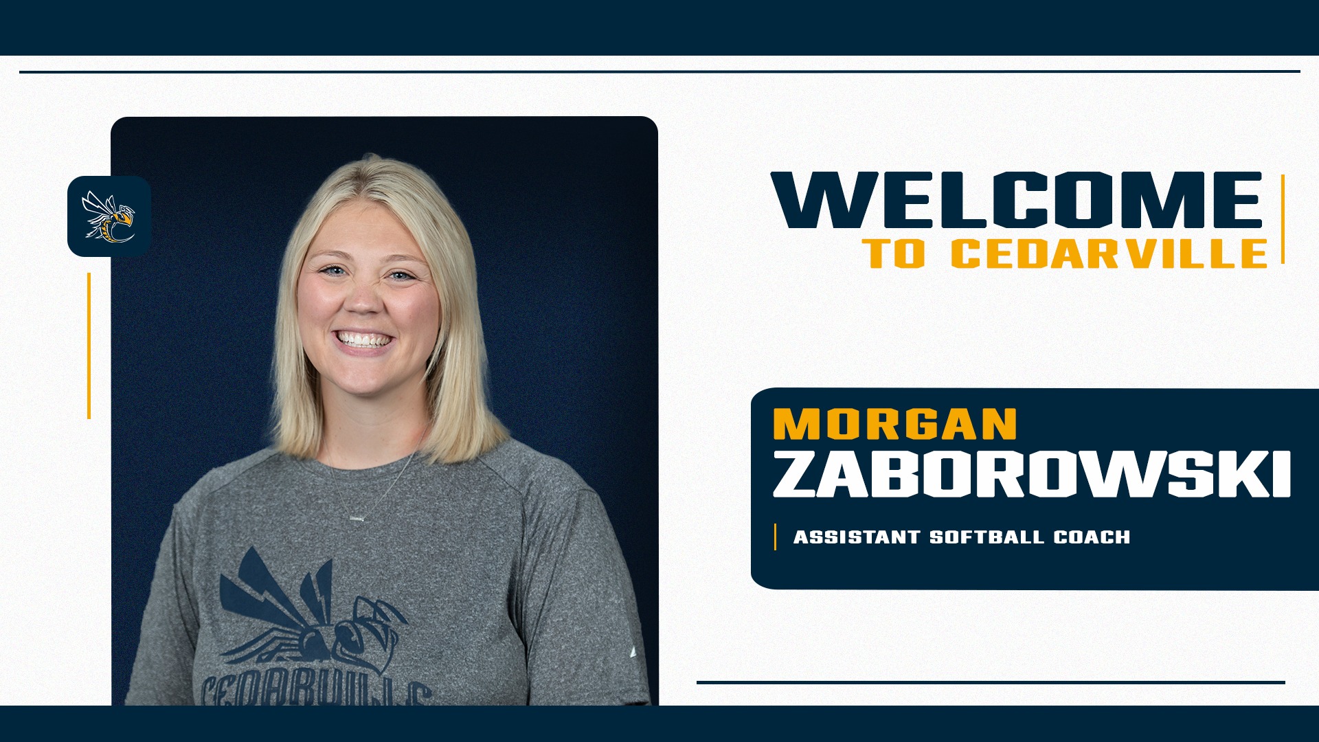Assistant Softball Coach Morgan Zaborowski