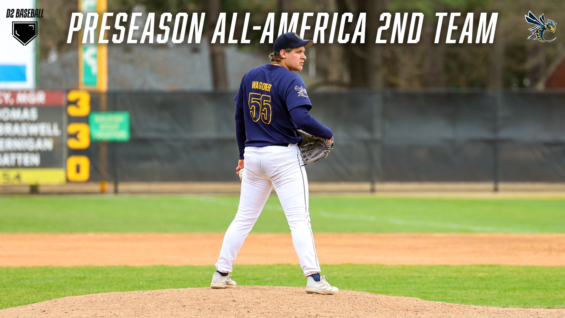 Jensen Wagoner - 2026 D2 Baseball Preseason All-America Second Team