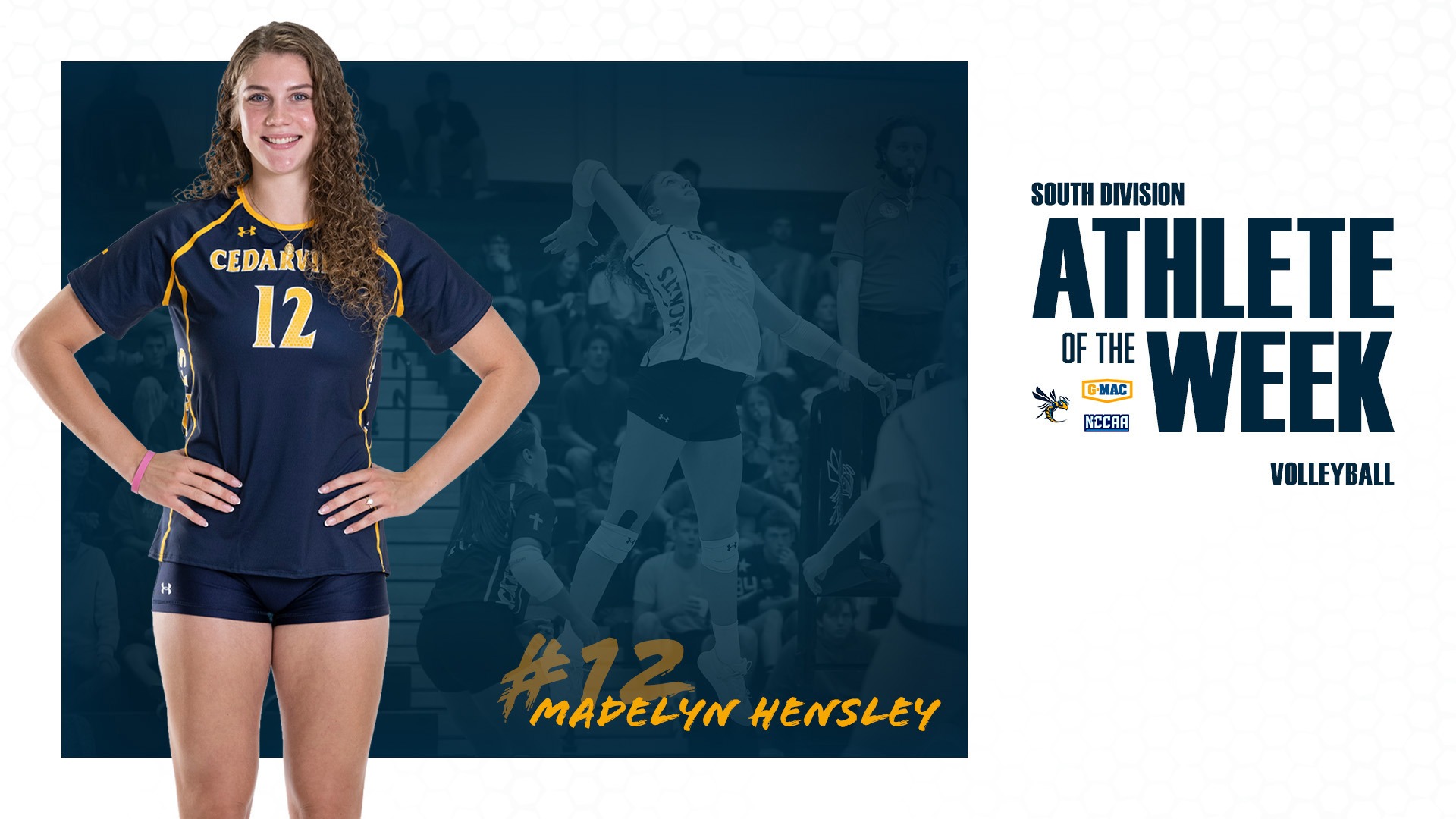 Madelyn Hensley - G-MAC, NCCAA Athlete of the Week