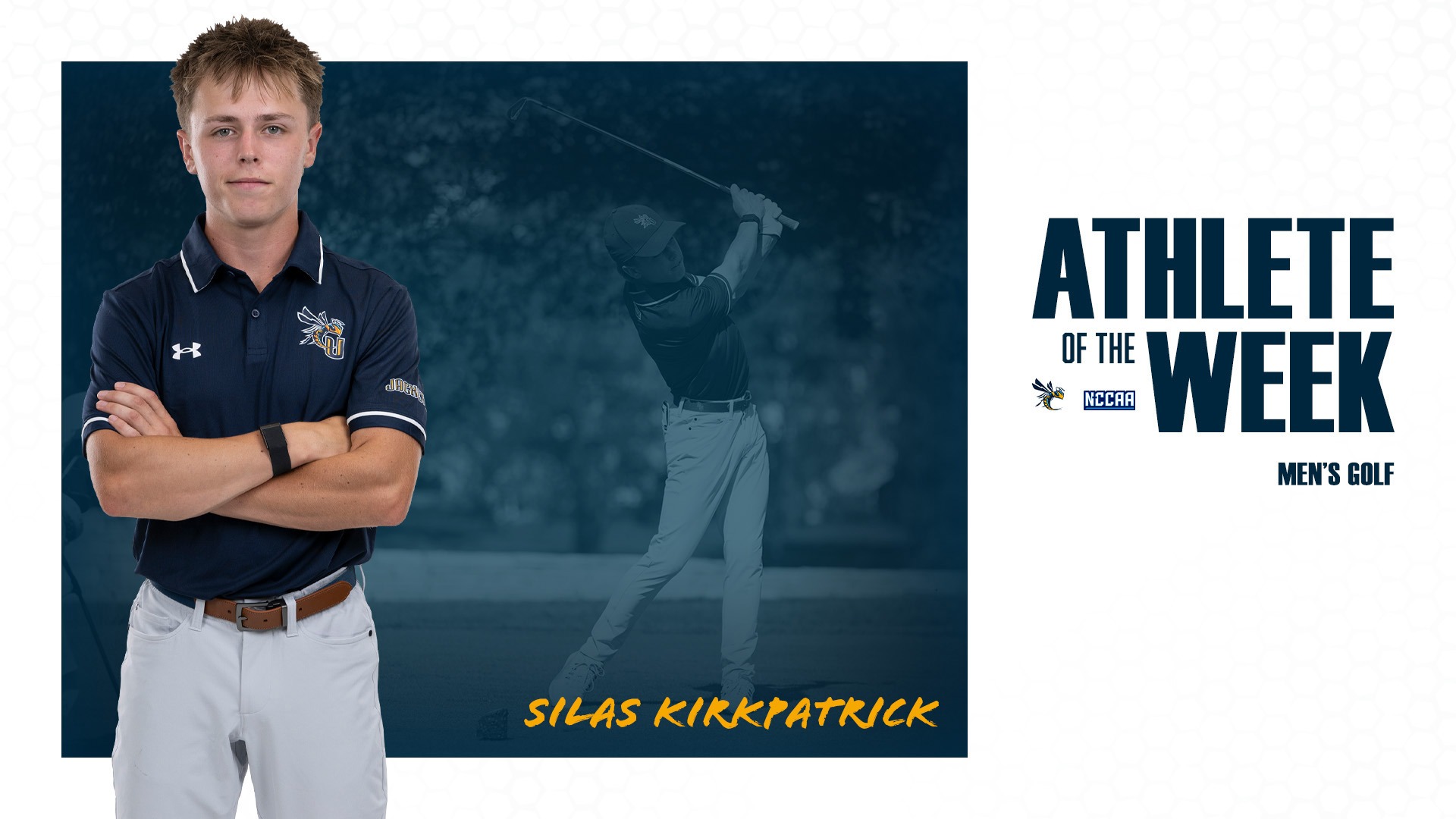 Silas Kirkpatrick - NCCAA Men's Golf Athlete of the Week