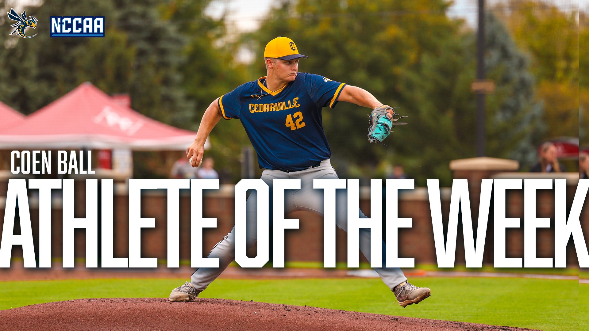 Coen Ball - NCCAA Baseball Pitcher of the Week