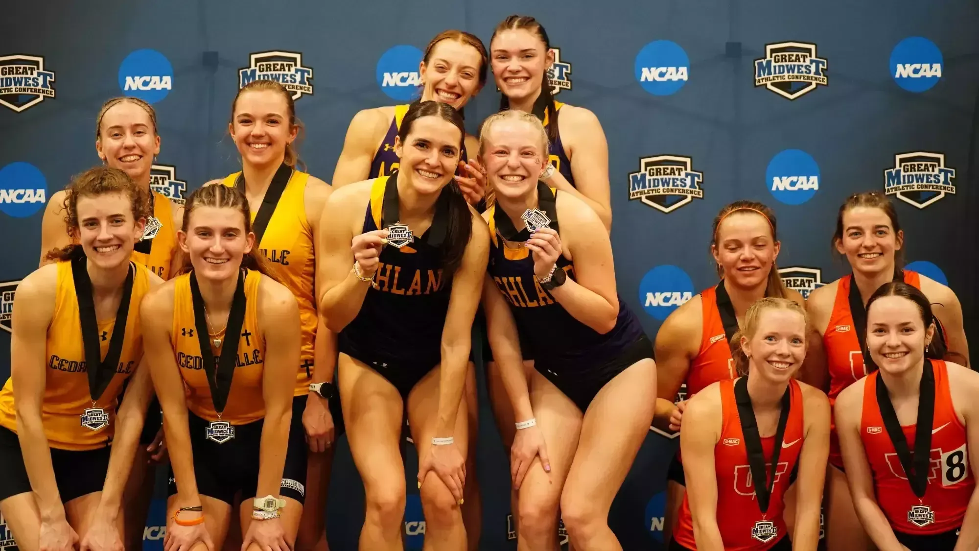 G-MAC Indoor Women's Distance Medley Relay - 2nd Place