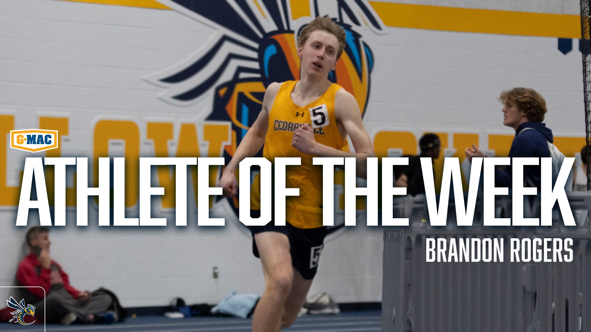 Brandon Rogers - G-MAC Track Athlete of the Week