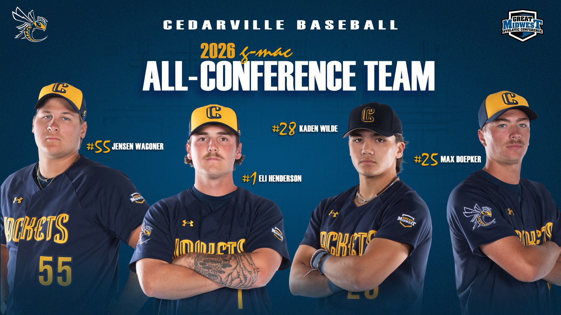 2026 All-G-MAC Baseball Team