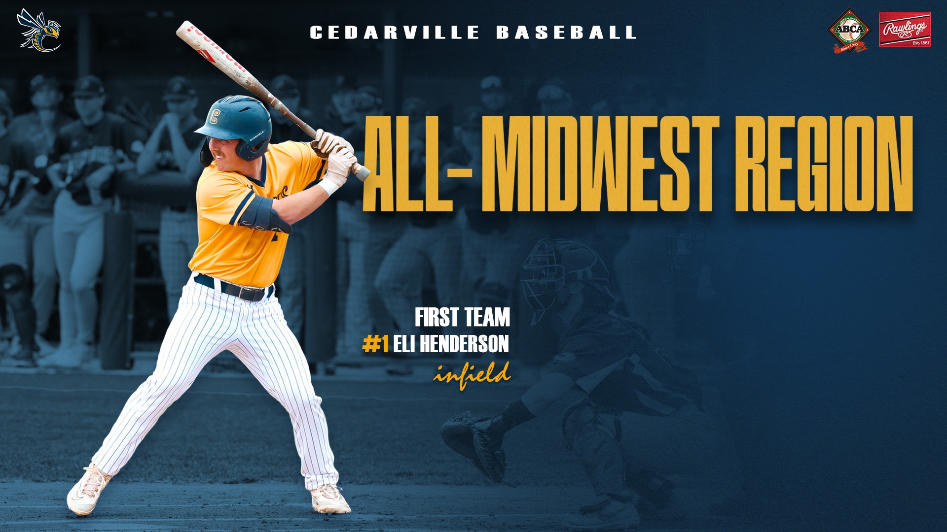 Eli Henderson - 2026 ABCA/Rawlings Division II All-Midwest Region First Team