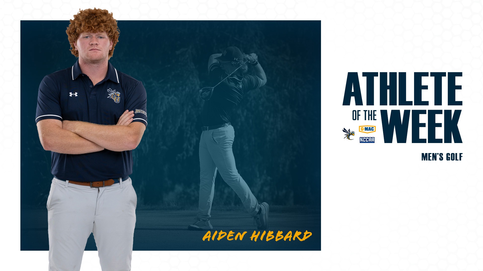 Aiden Hibbard - G-MAC, NCCAA Men's Golf Athlete of the Week
