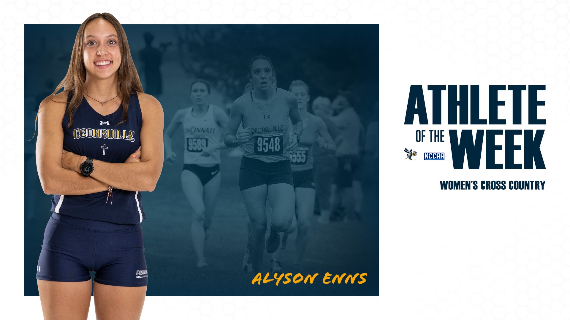 Alyson Enns - NCCAA Women's Cross Country Athlete of the Week