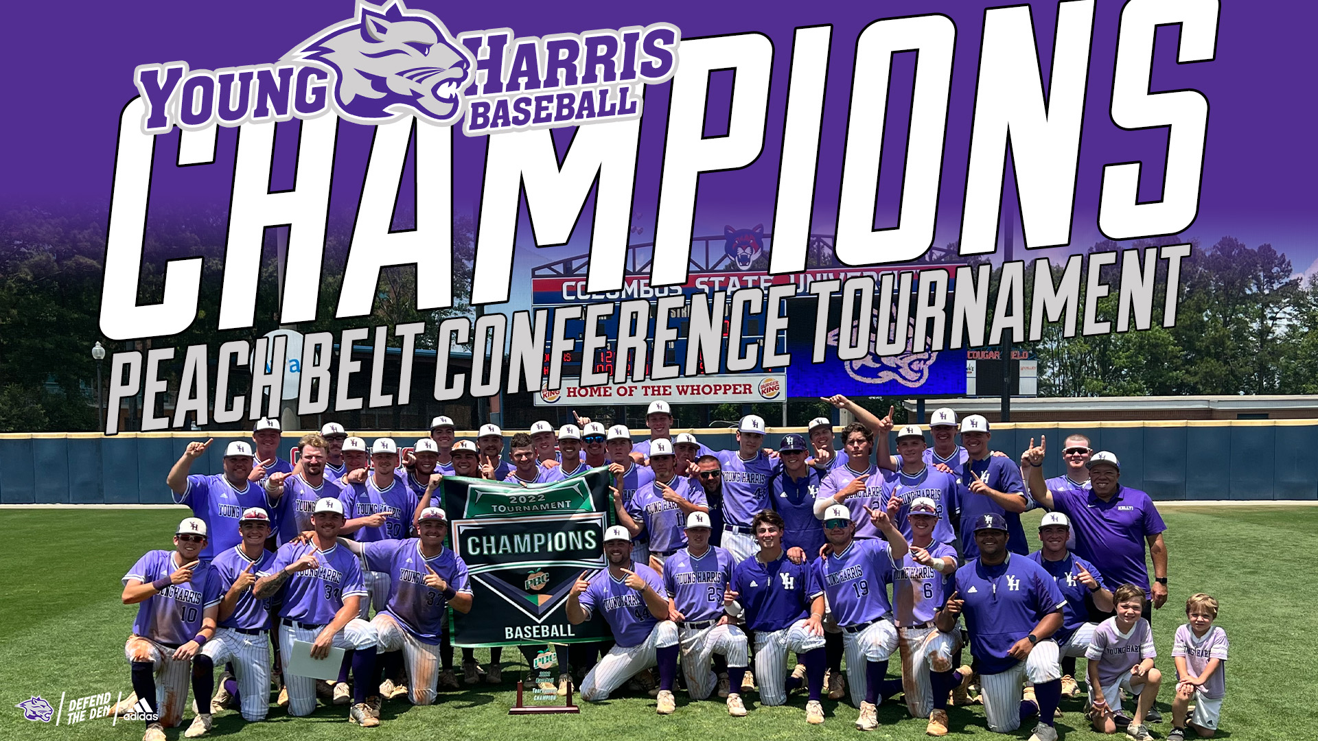 Mountain Lions tame No. 8 Cougars 98 for Peach Belt Tournament title