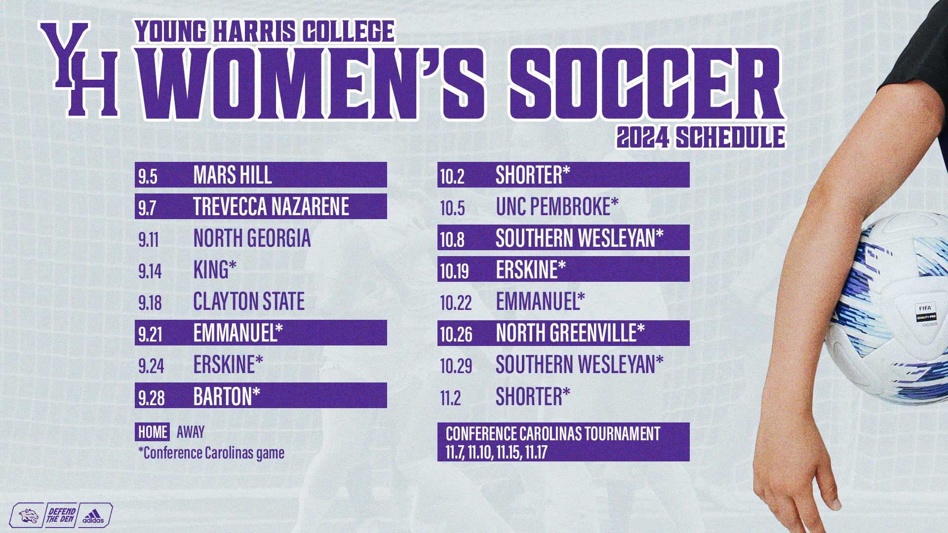 Women's Soccer Schedule 2024