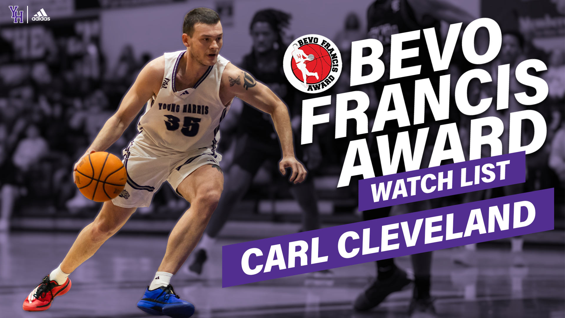 Carl Cleveland Bevo Francis Award Top 100