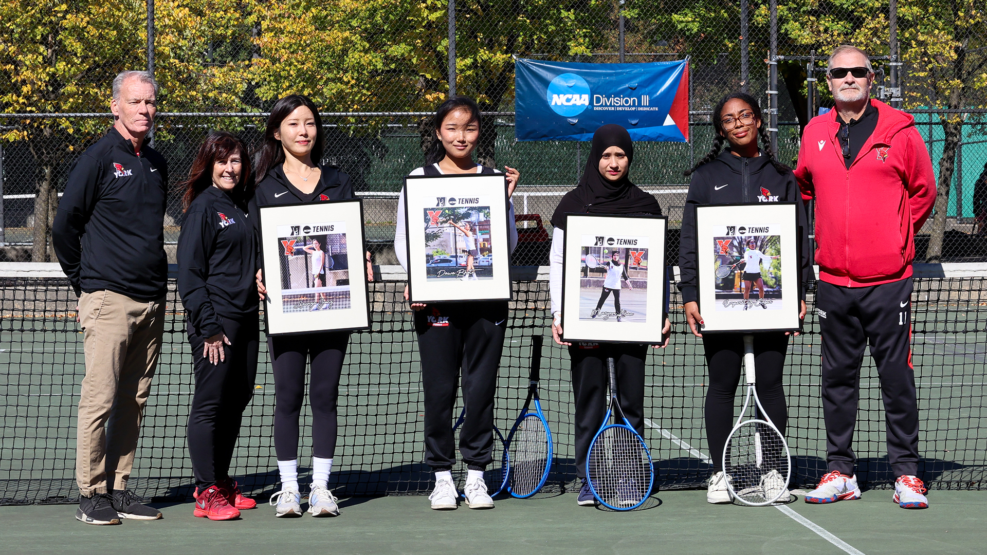 2024 York College Women's Tennis Senior Class