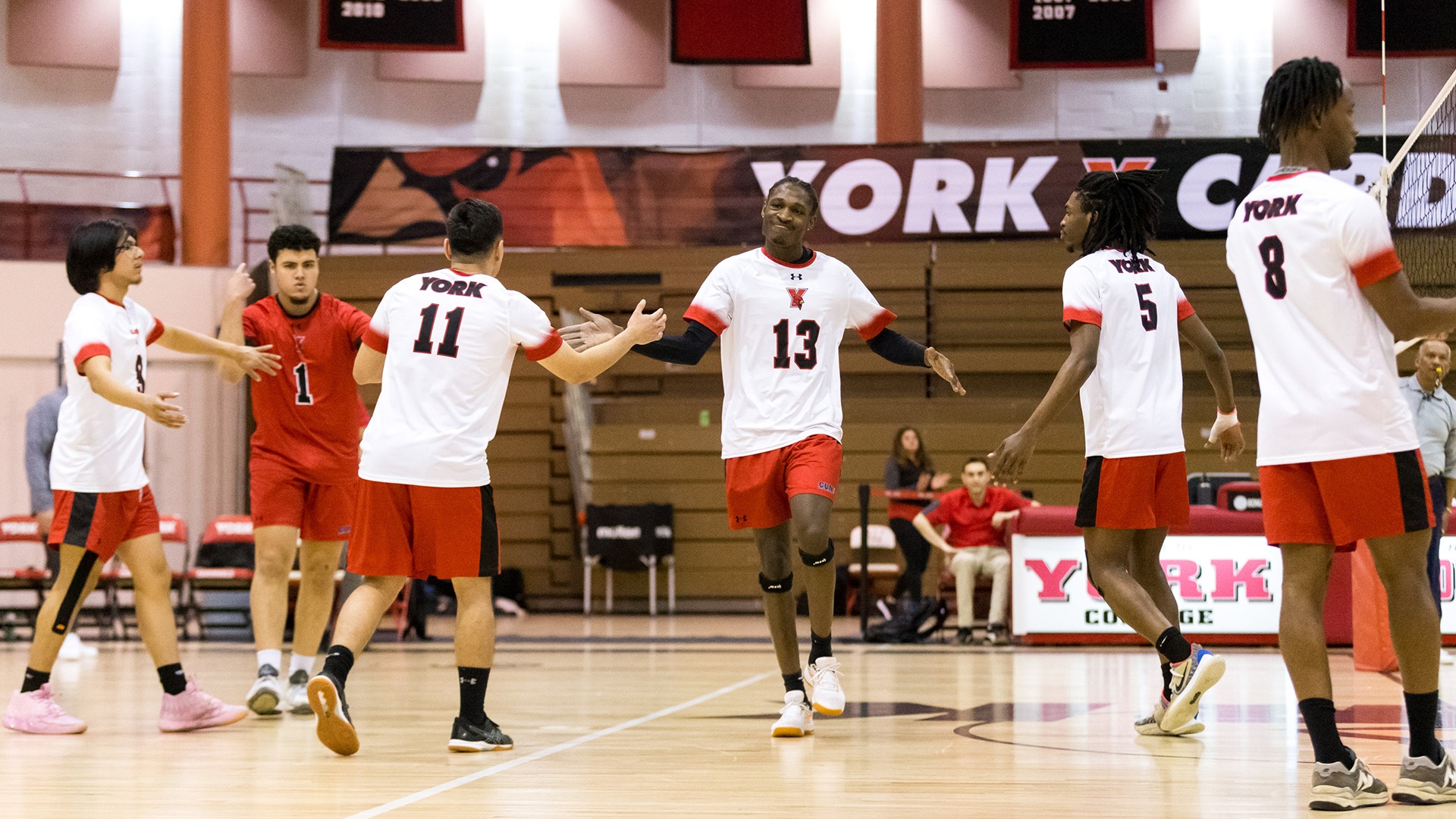 Men’s Volleyball extended to 5sets in CUNYAC triumph over Medgar Evers