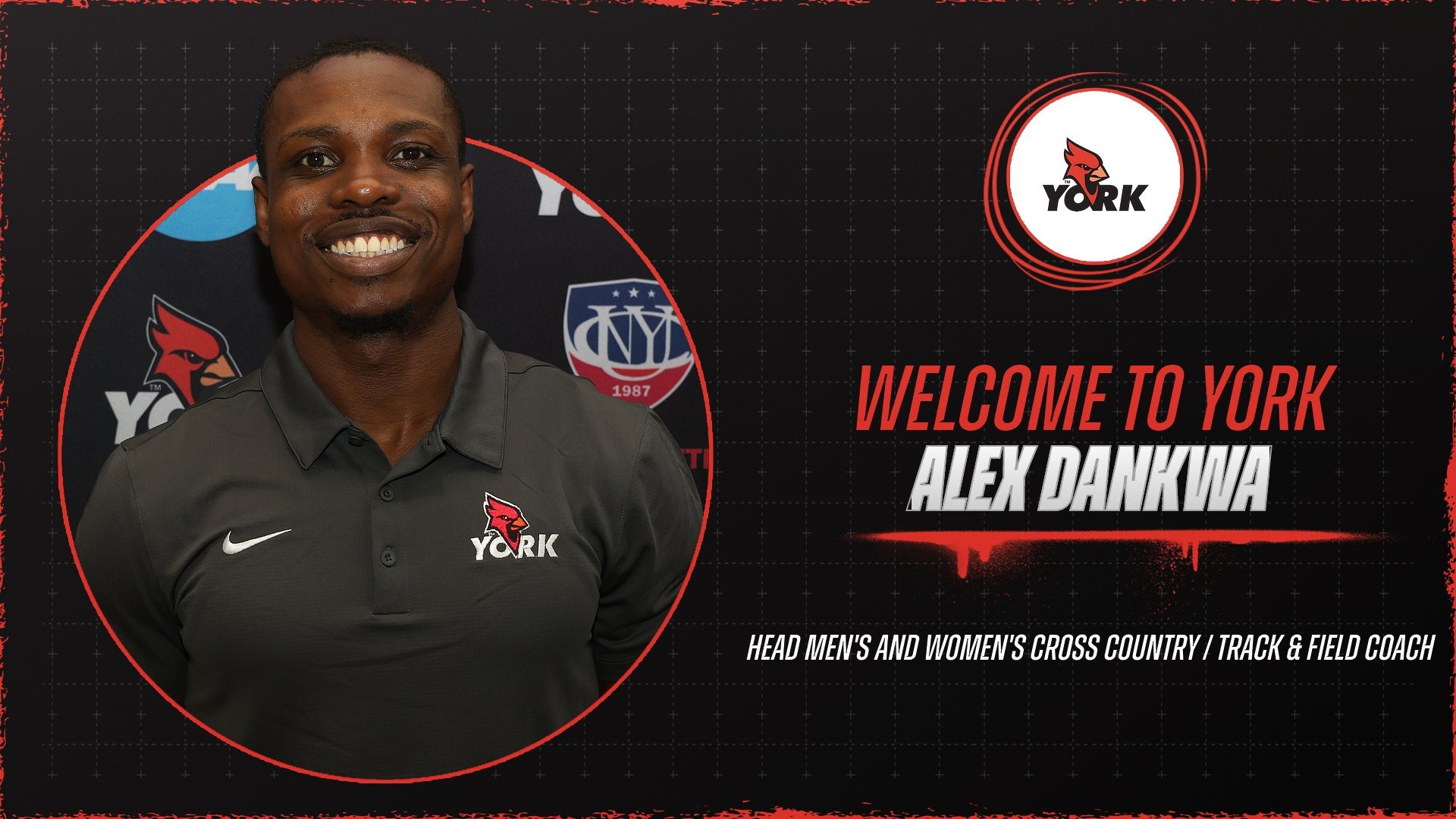 Welcome to York Alex Dankwa