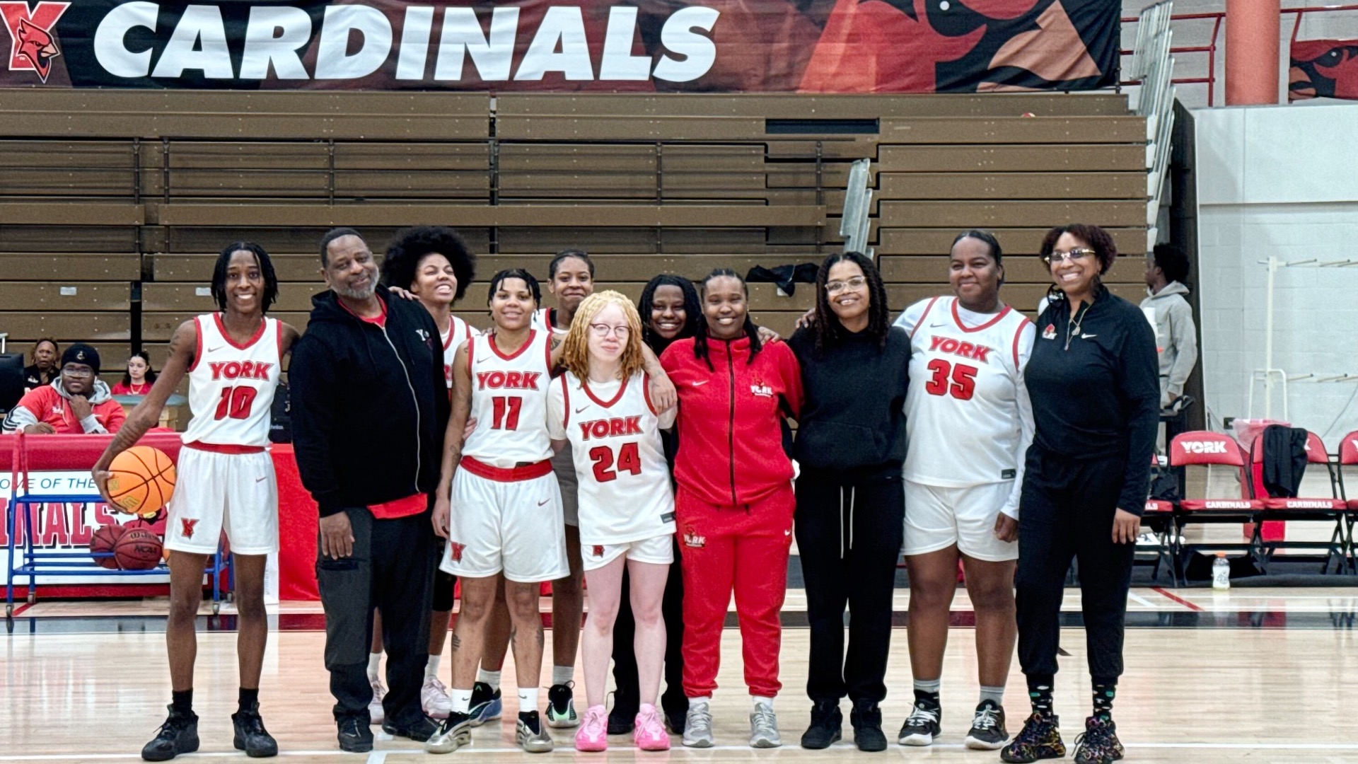 York College Women's Basketball Senior Day 2025-26 Photo 2.0