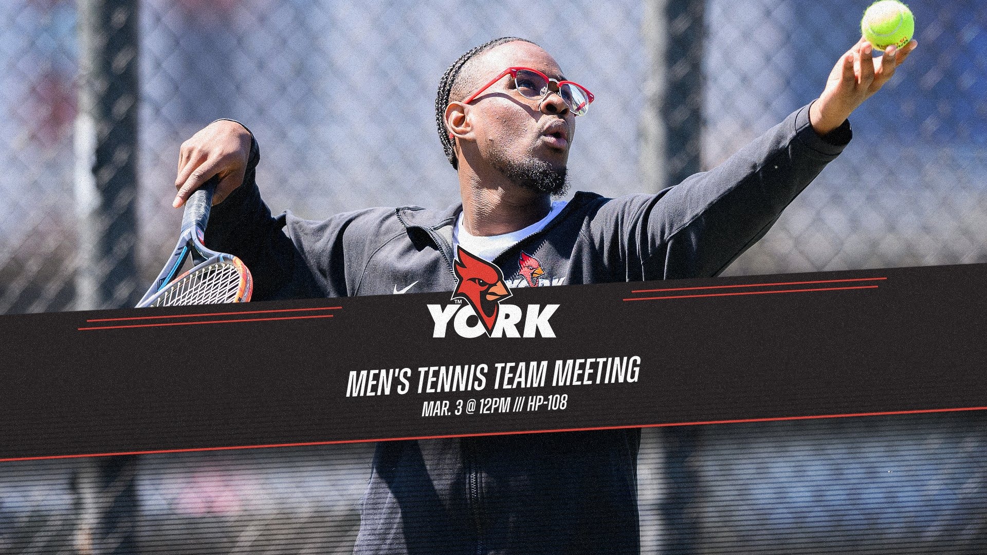 Men's Tennis calls team meeting for Mar. 3