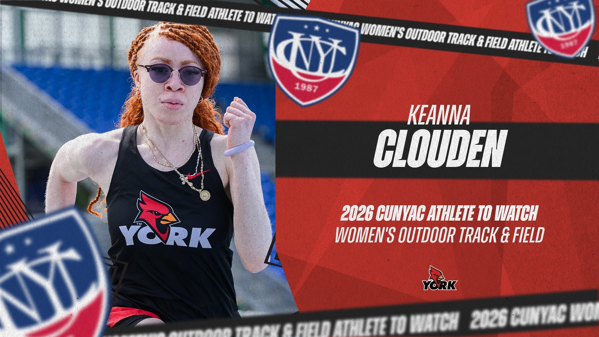 Keanna Clouden named CUNYAC Women's Outdoor Track & Field Athlete To Watch