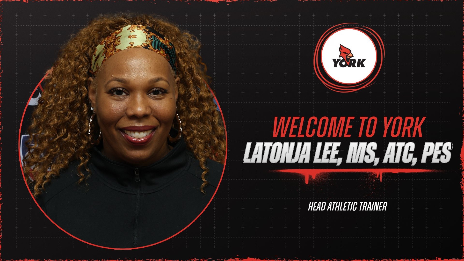 York College welcomes LaTonja Lee, MS, ATC, PES