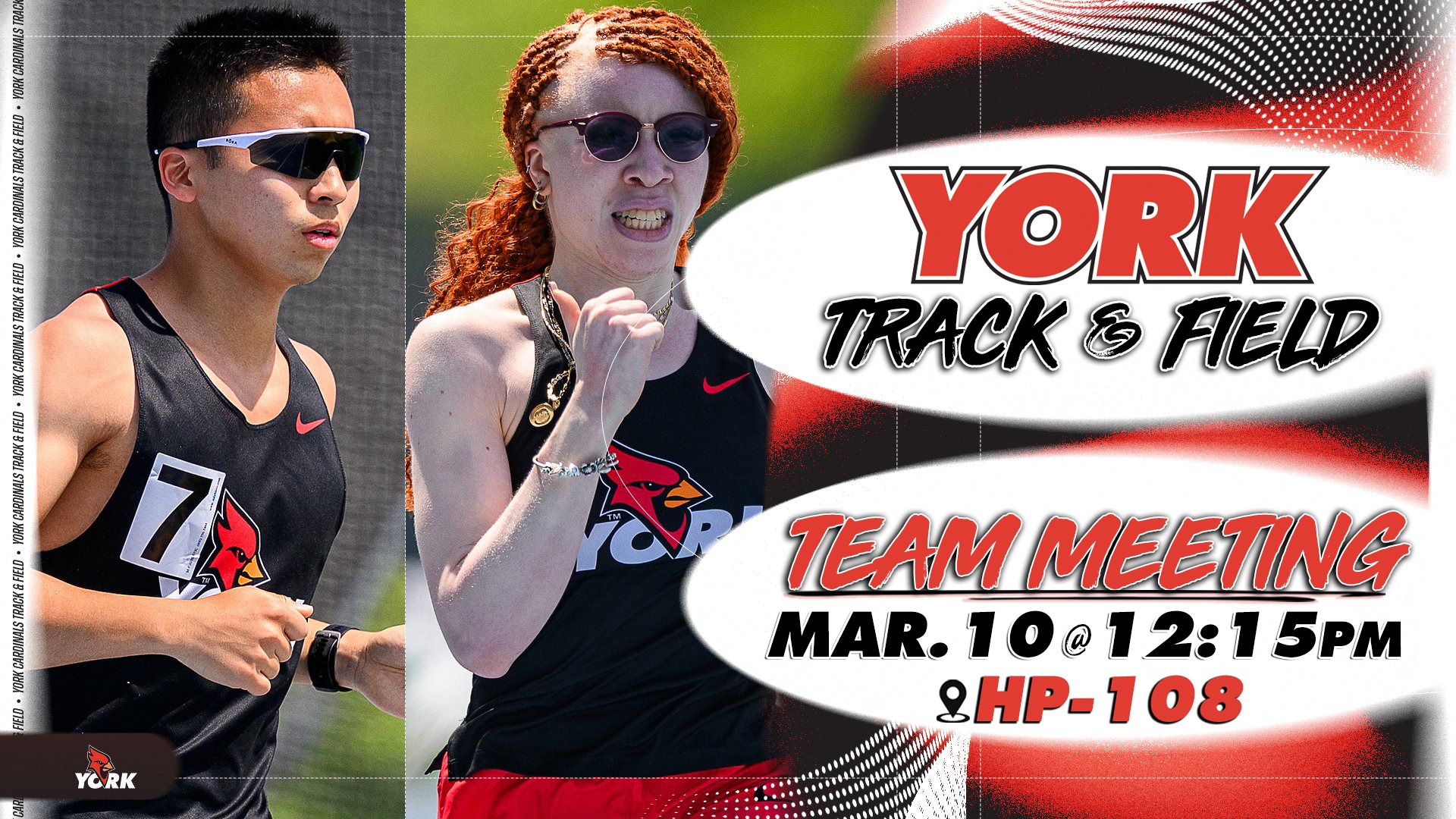 Outdoor Track & Field Team Meeting to be held on 3/10/2026