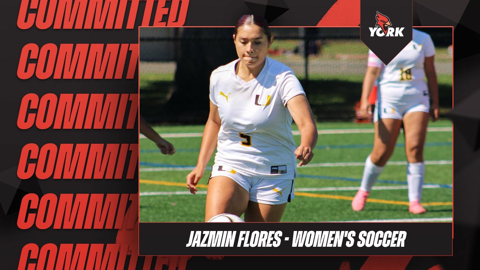 Jazmin Flores commits to York College Women's Soccer