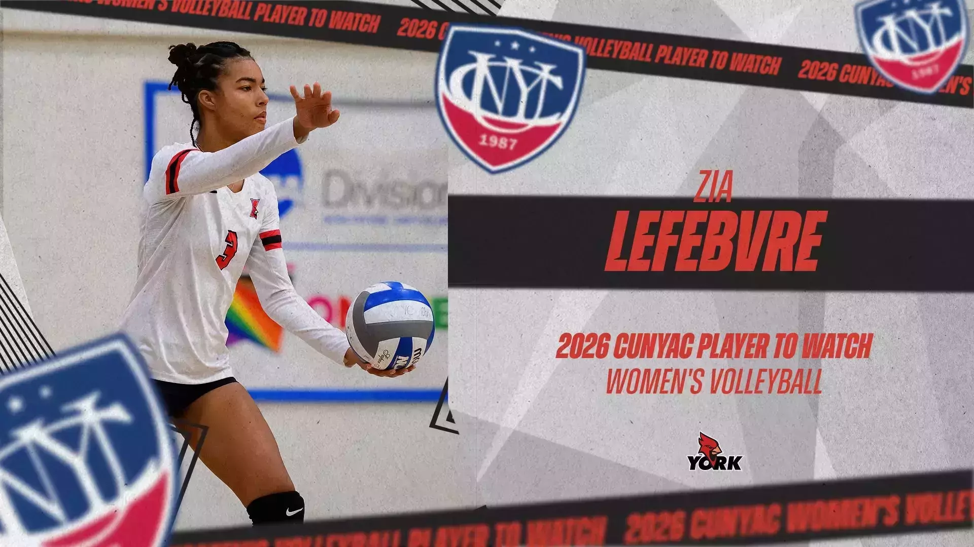 2026 CUNYAC WVB PTW Zia Lefebvre