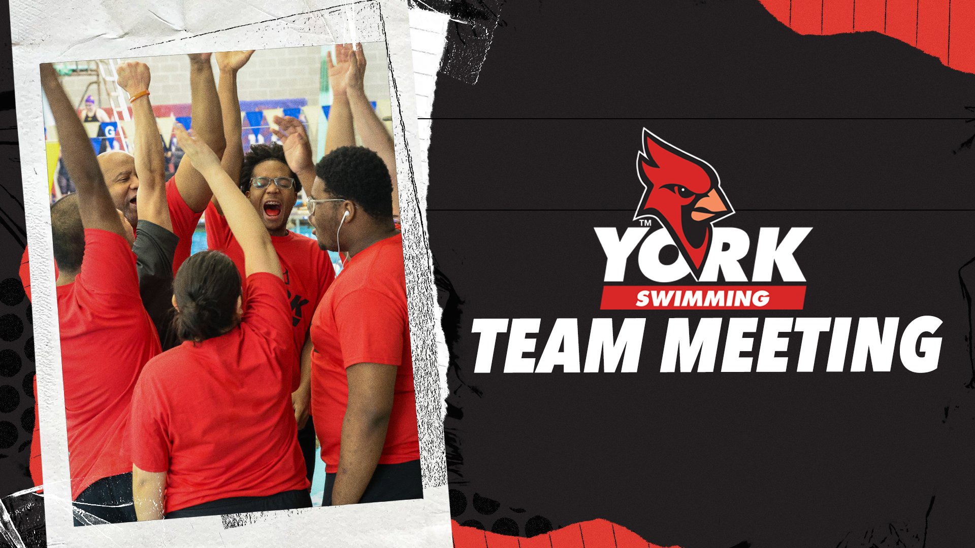 York College Men's and Women's Swimming Team Meeting set for Sept. 2