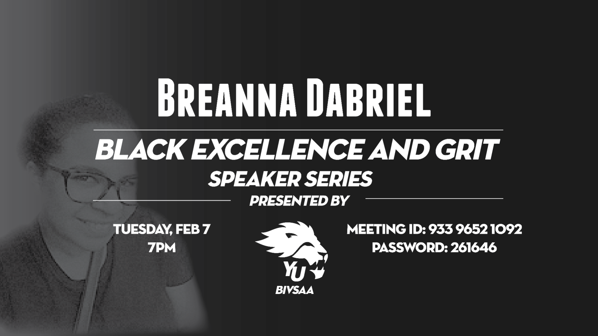 BHM - BIVSAA - Breanna Dabriel