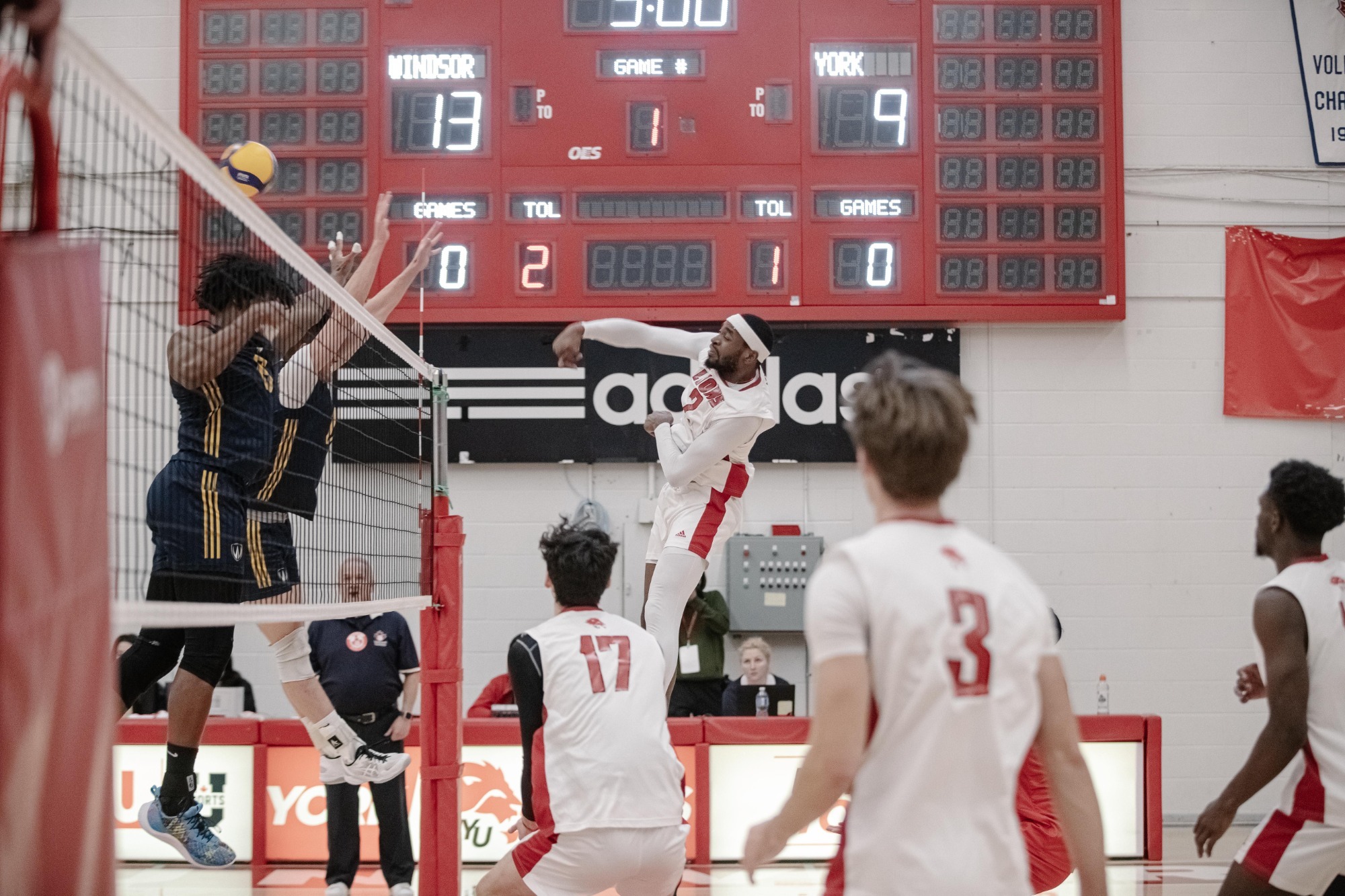 Josh Fadare Men's Volleyball York University Athletics