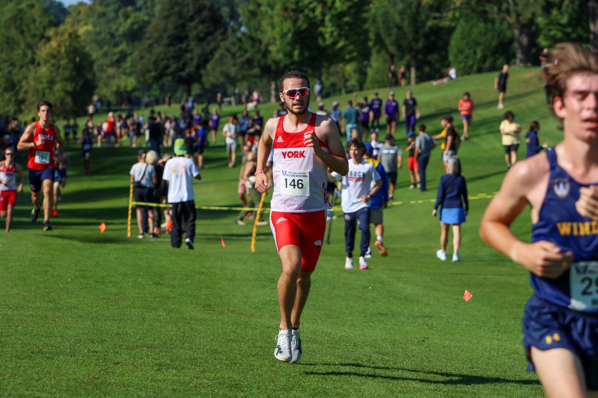 The York University Lions cross country team kicked off the 2024 season on Saturday at the Vigars & Salters Western Invitational