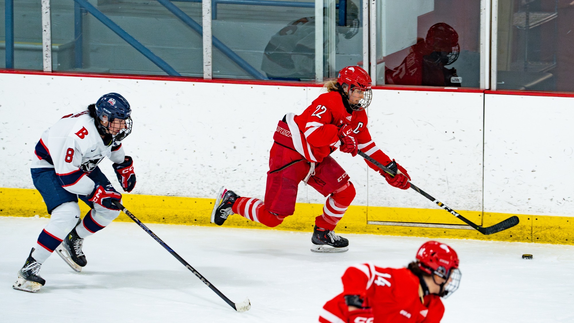 he York University Lions women's hockey team returned to Canlan Ice Sports on Sunday afternoon to open the 2025 portion of their schedule against the Brock Badgers