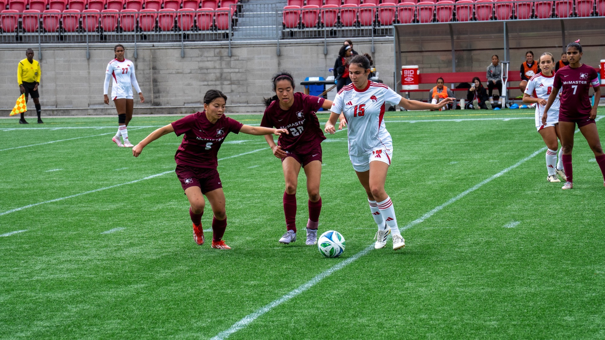 The York University Lions women’s soccer team will make the trip down to Hamilton on Wednesday night to meet the McMaster Marauders in the first round of the OUA playoffs