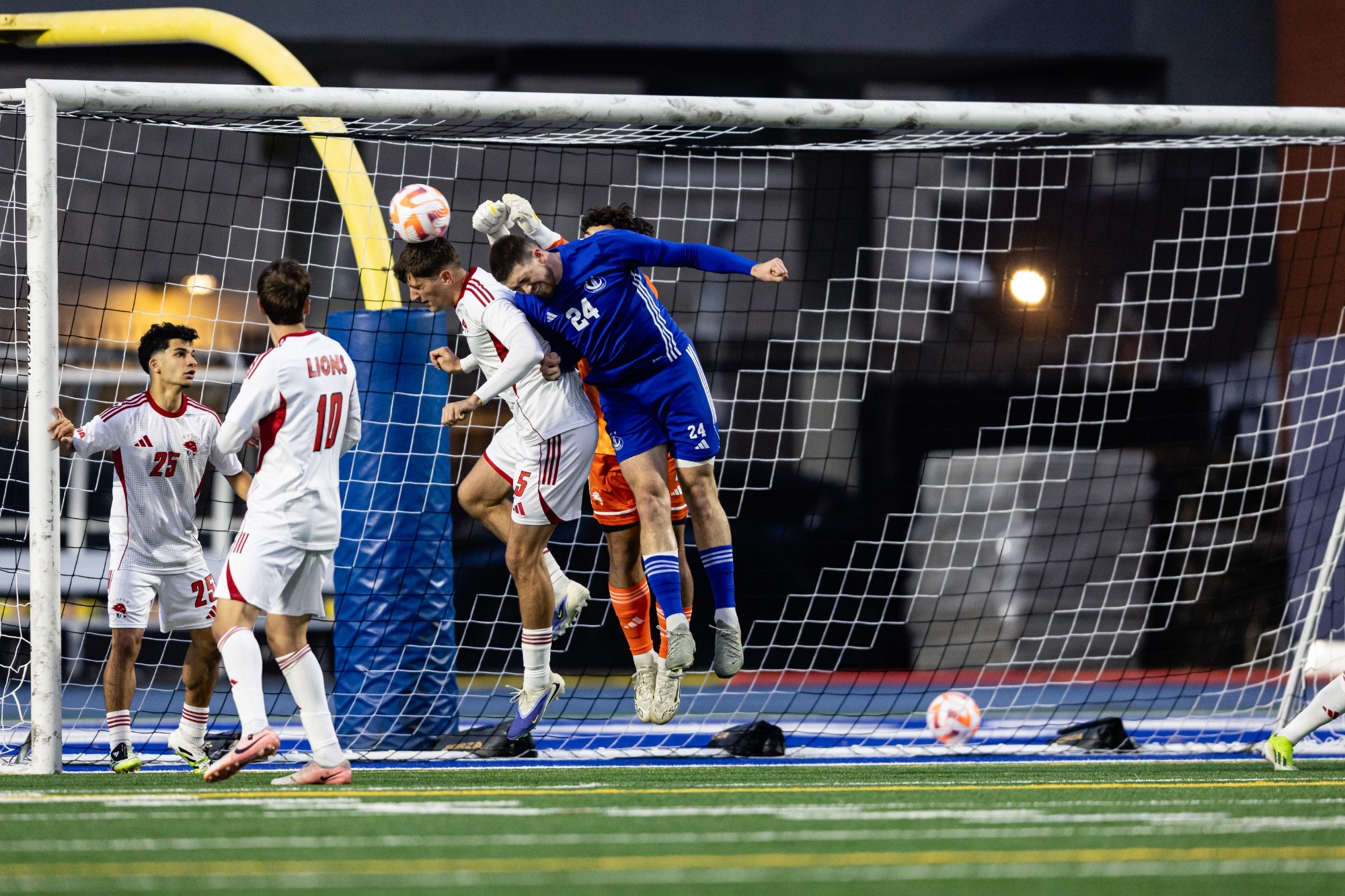 The York University Lions men’s soccer team punched their ticket to the U SPORTS gold medal game for the first time in a decade on Friday afternoon