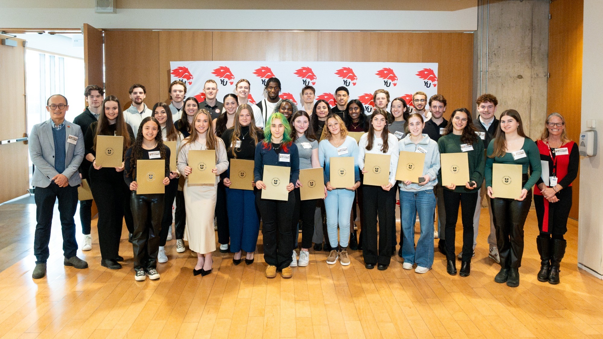 On Jan. 29, 2025, York University Athletics & Recreation held its annual academic awards banquet