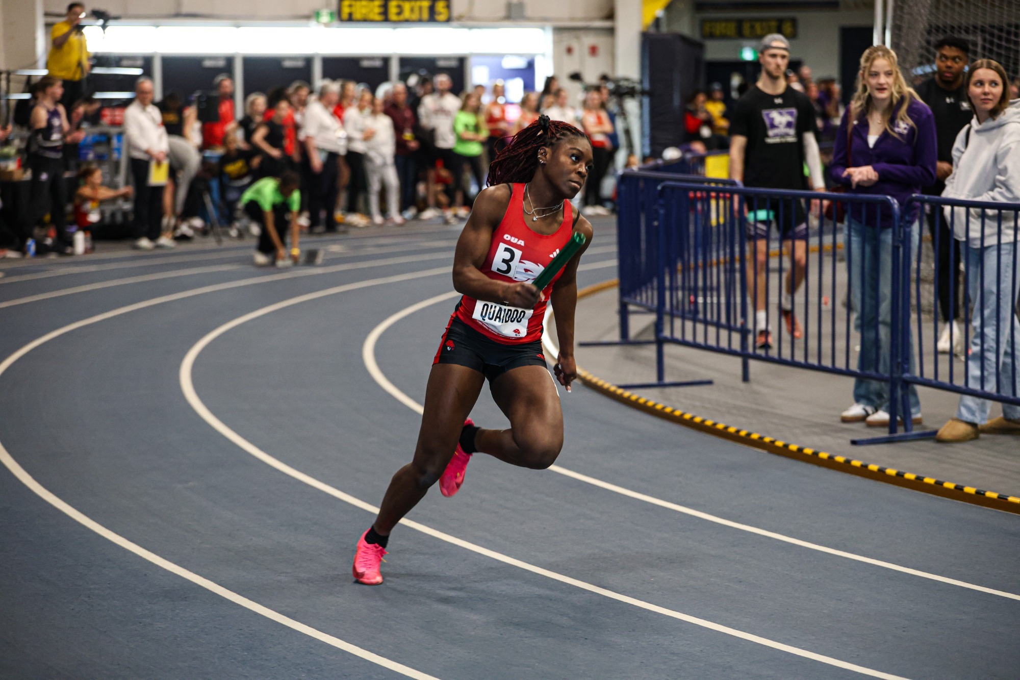 The York University Lions track and field team wrapped up the 2024-25 season on Saturday, the final day of the 2025 Biosteel U SPORTS Track & Field Championships in Windsor.