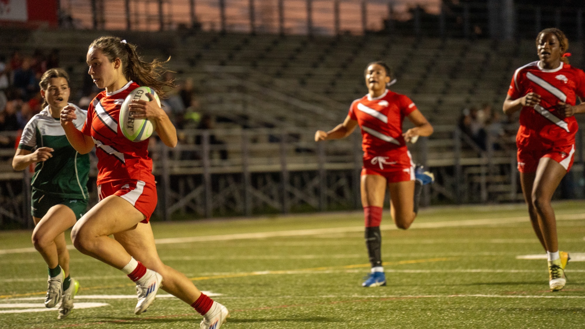 The York University Lions women’s rugby team faced off against the winless Trent Excalibur on senior night at Alumni Field