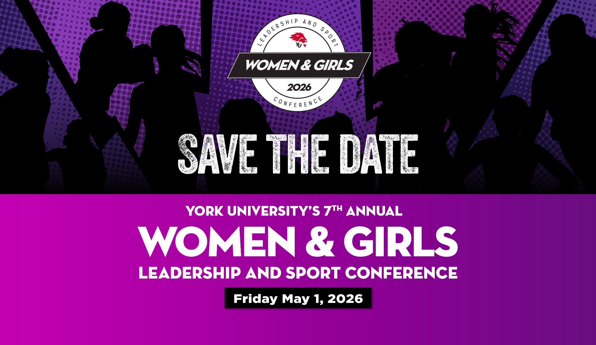 York University will host its 7th annual Women & Girls in Leadership and Sport Conference (WGLSC) on May 1, 2026