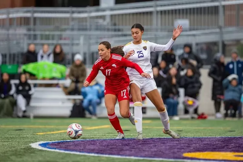 The York University Lions women’s soccer team was on the road against the Laurier Golden Hawks on Friday night to close out the 2026 regular season.