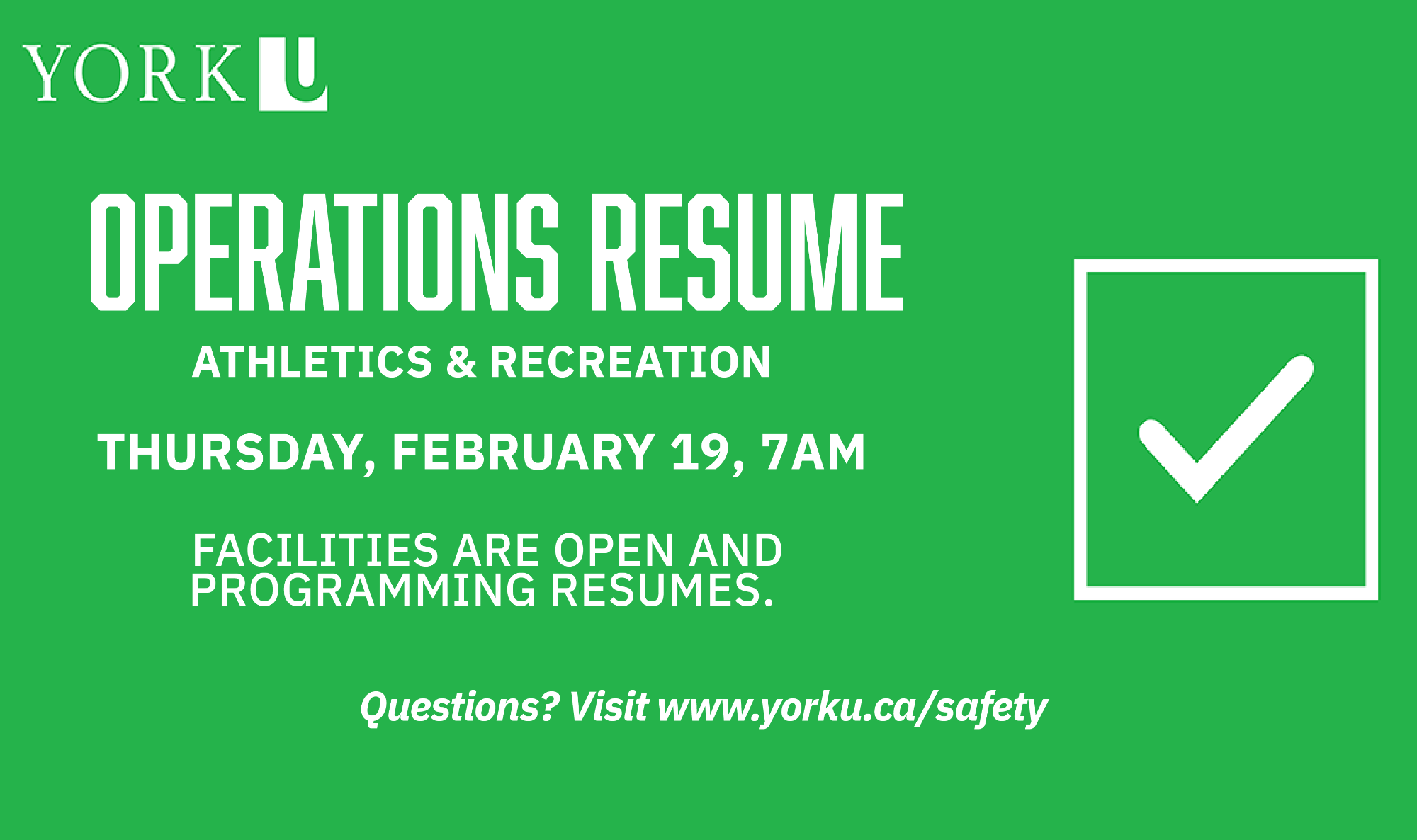 Weather Emergency Lifted