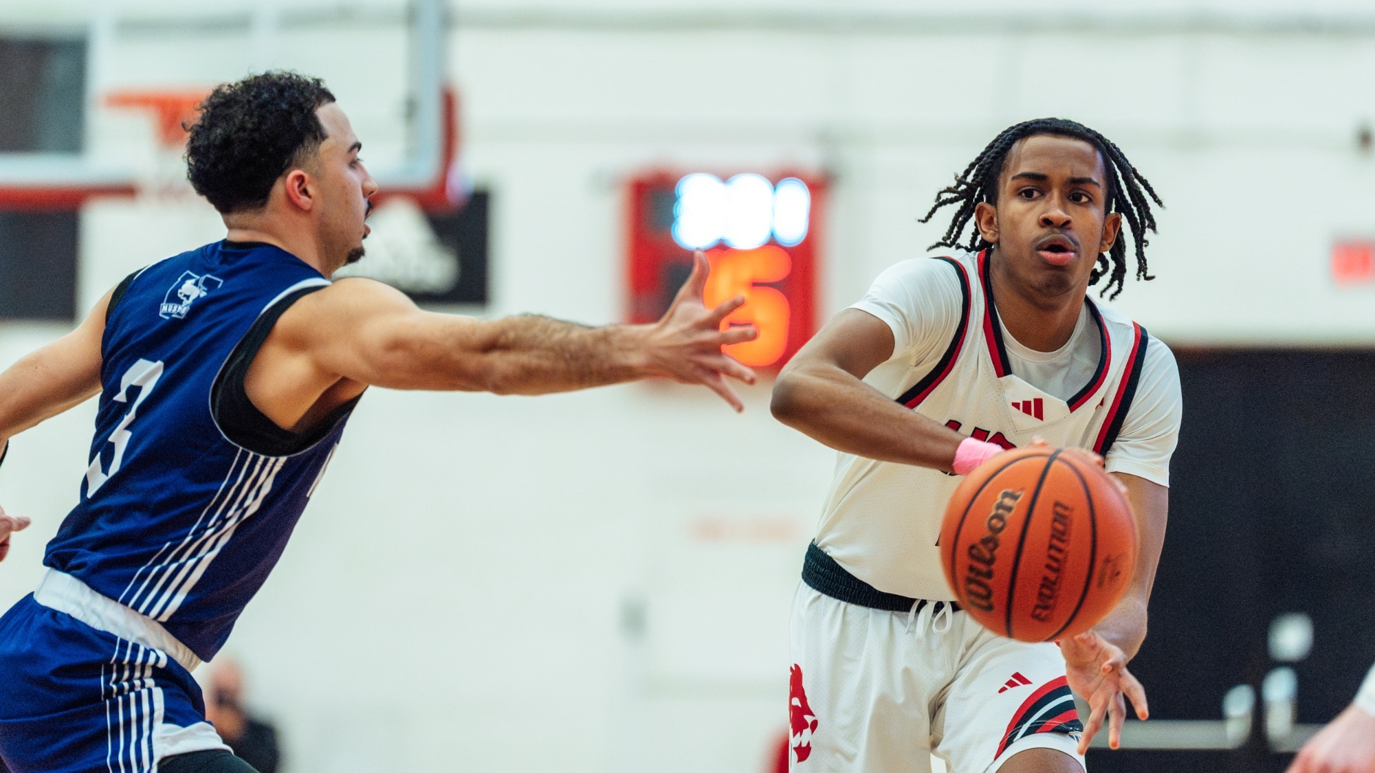 The York University Lions men’s basketball team hosted the Western Mustangs for their annual Black History Month game on Friday night at Tait McKenzie Centre