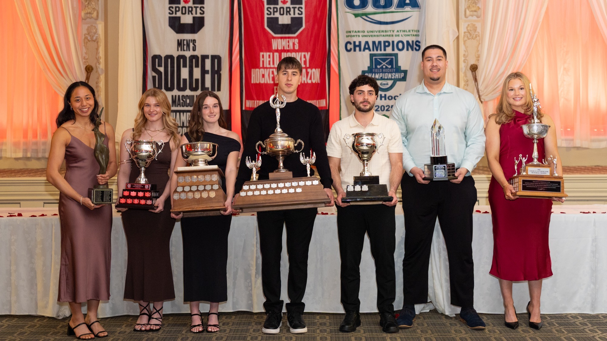 After months of studying, training and competing, York Unviersity Lions student-athletes took centre stage at the 57th annual Varsity Athletics Banquet on Thursday night at Vaughan's Paradise Banquet Hall. 